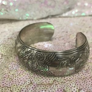 Tibetian Silver Cuff #5